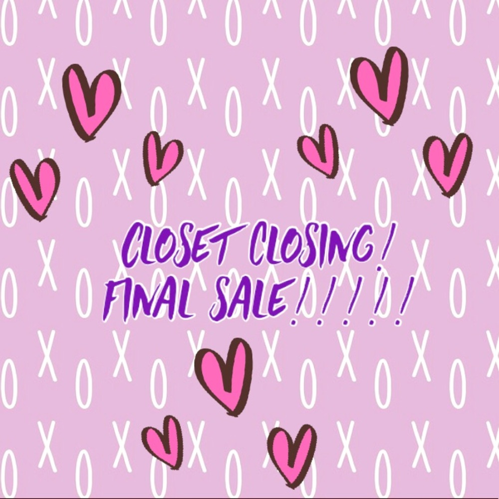 Final sale - this is it!